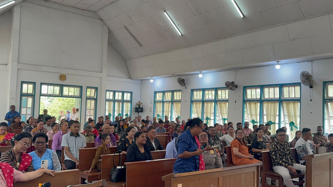Jemaat GKI Euangelion dalam program Minggu Kasih