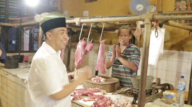 
					Blusukan ke Pasar Tradisional  Johar Baru Dan Rawasari ,Gus Syaifuddin : Mendengar Keluhan Pedagang Sekaligus Cek Harga