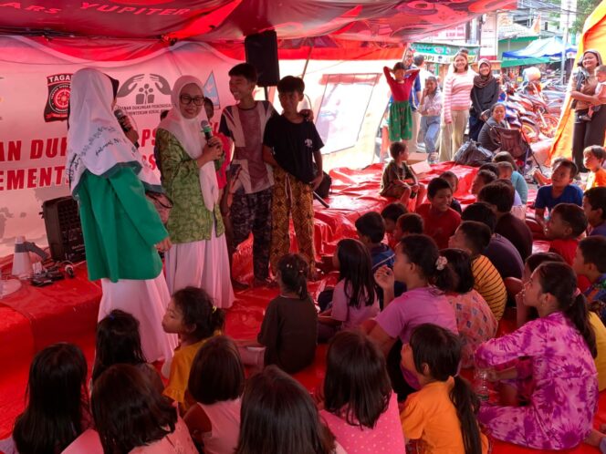 
					Fatayat NU Jakarta Berikan Trauma Healing Untuk Korban Kebakaran Kemayoran