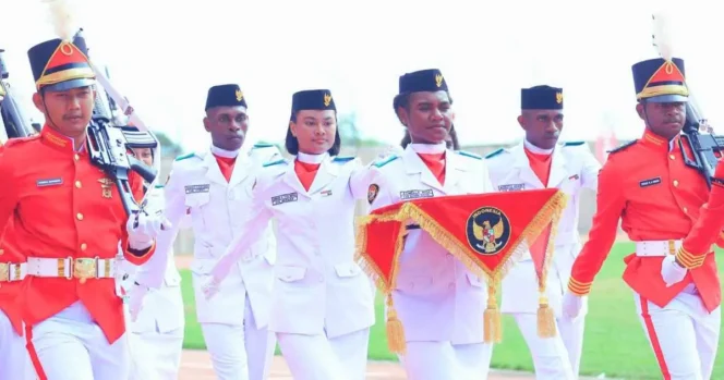 
					Gladi Bersih HUT RI ke-80, Pemprov Papua Selatan Matangkan Persiapan Upacara