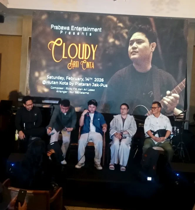 
					Cloudy Resmi Debut di Industri Musik Indonesia Lagu “Arti Cinta” pada Momentum Valentine