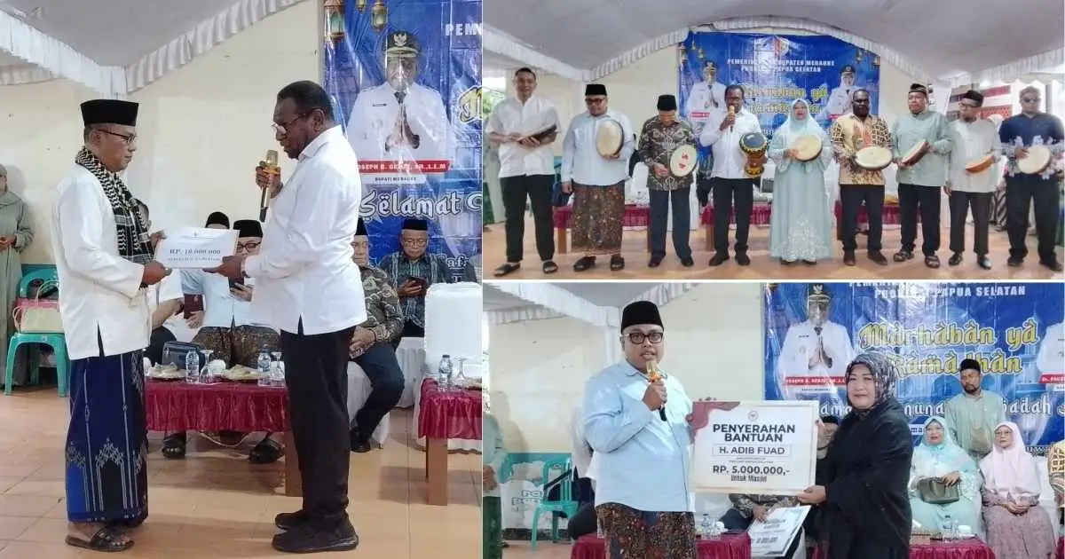 Buka Safari Perdana Pemkab Bupati Yoseph Gaungkan Merauke Rumah Damai