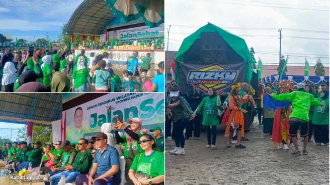 
					Ribuan Warga Merauke Ramaikan Jalan Sehat PKB Papua Selatan