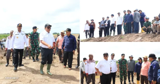 
					Dorong Ketahanan Pangan Kementan Siapkan 50 Ribu Hektare Sawah Baru di Merauke