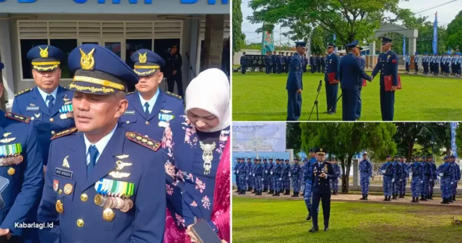 
					Puncak Peringatan HUT Ke-80 TNI AU di Merauke Diwarnai Penyematan Satyalancana Kesetiaan
