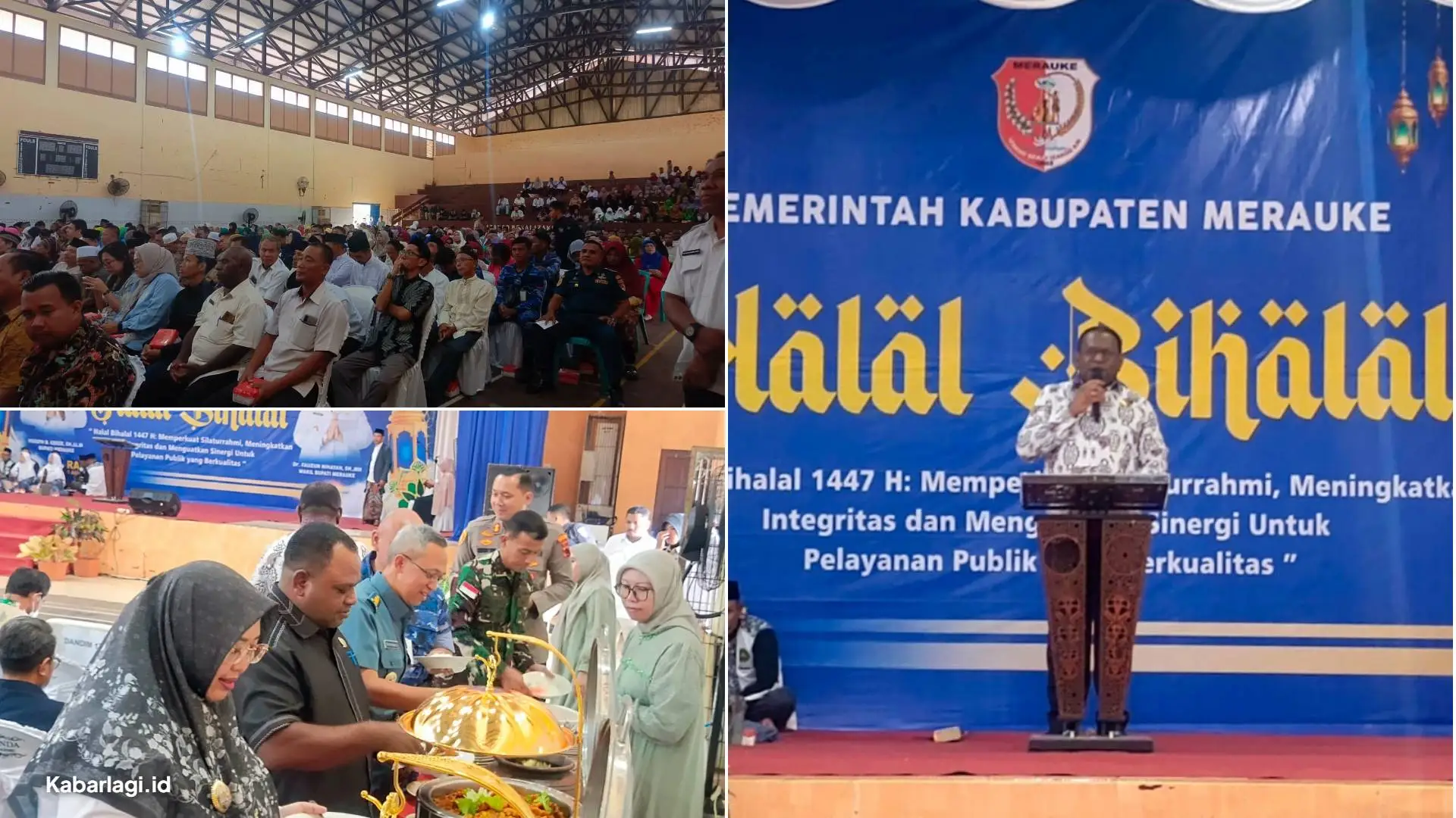 Momen Halal Bihalal 1447 H Bupati Merauke Tekankan Pentingnya Integritas