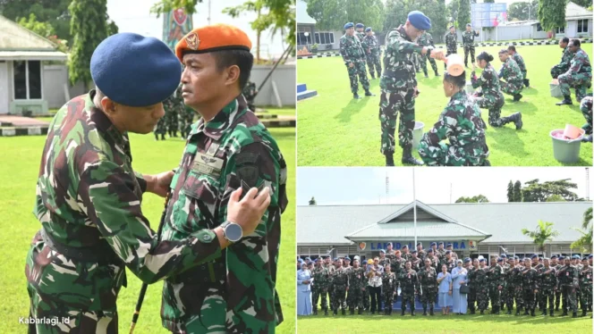 
					Lanud Dimara Gelar Upacara Kenaikan Pangkat Prajurit