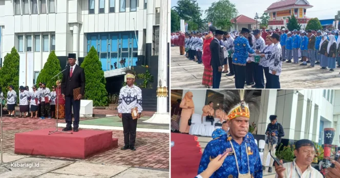
					Gubernur Apolo Safanpo Tekankan Pentingnya Karakter dan Ilmu Pengetahuan pada Upacara Hardiknas