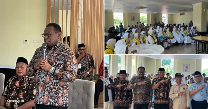 
					Bupati Merauke Dampingi dan Beri Dukungan Keberangkatan Jamaah