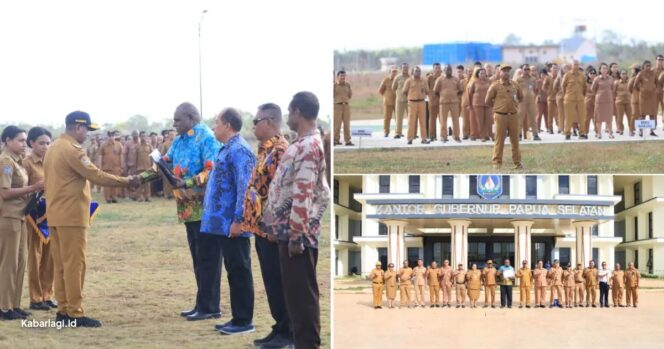 
					Jaga Integritas Abdi Negara Gubernur Papua Selatan Gembleng Kedisiplinan ASN