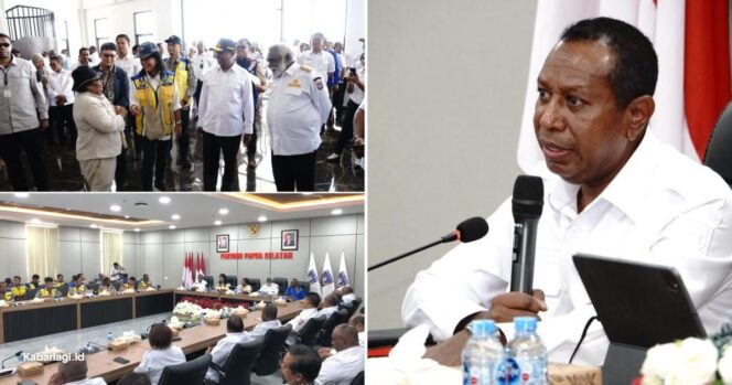 
					Wamendagri Puji Kinerja Apolo Safanpo Sebut Pembangunan Papua Selatan Paling Cepat