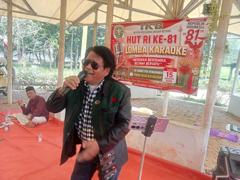 Sampul berita: H. Mansyur KW Meriahkan HUT RI ke-81 Lewat Lomba Karaoke IKB Jabodetabek
