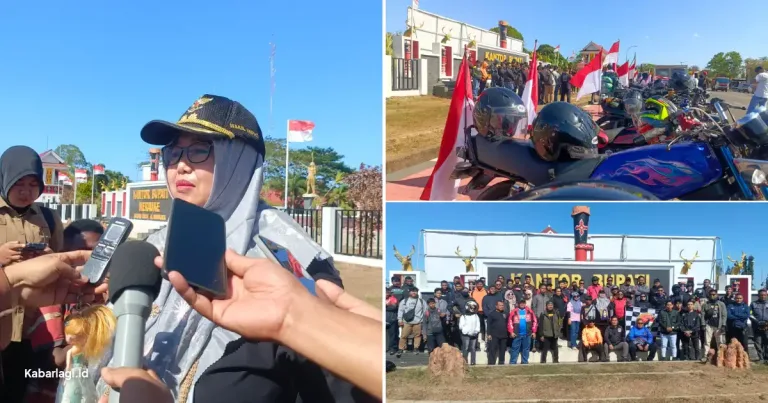 Sampul berita: Wabup Merauke Lepas Rombongan Turing Merah Putih ke Boven Digoel
