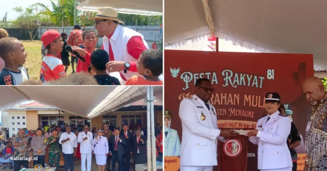 
					Pesan Bupati Yosep Di Pesta Rakyat HUT RI 81 Muli Terus Rawat Persatuan