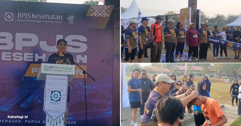 Sampul berita: Peringati Haornas, BPJS Kesehatan Merauke Gelar Fun Run 5K Gaungkan Gaya Hidup Sehat