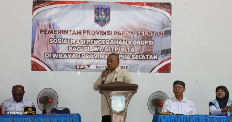 Sampul berita: Inspektorat Papua Selatan Tekankan Pentingnya Moral Antikorupsi di Kalangan Pelajar SMA Kurik