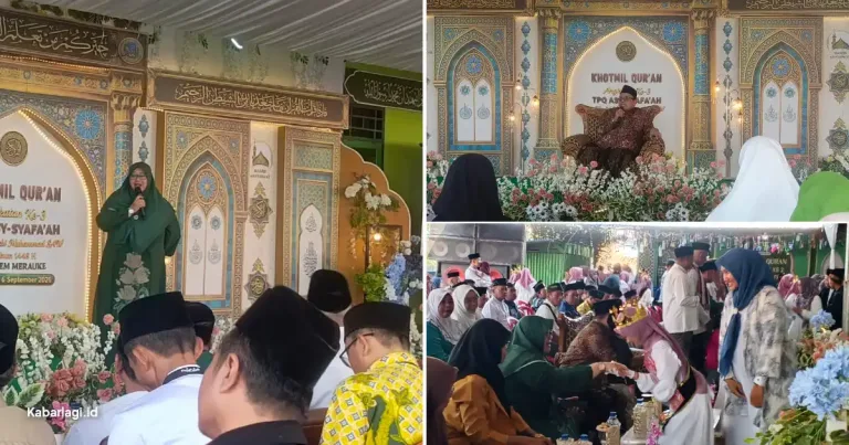 Sampul berita: Maulid Nabi di TPQ Asyafaat Merauke Jadi Momentum Gus Adib Fuad dan Fauzun Nihayah Dukung Pendidikan Islam
