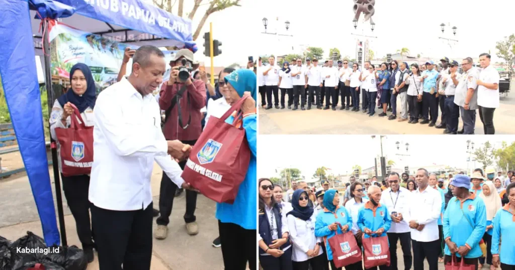 Sampul berita: Sambut Harhubnas, Gubernur Apolo Santuni 60 Petugas Kebersihan