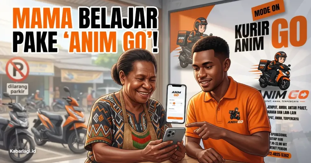 Sampul berita: Bantu Belanja Warga, Anim-Go Perluas Jasa Kurir di Merauke