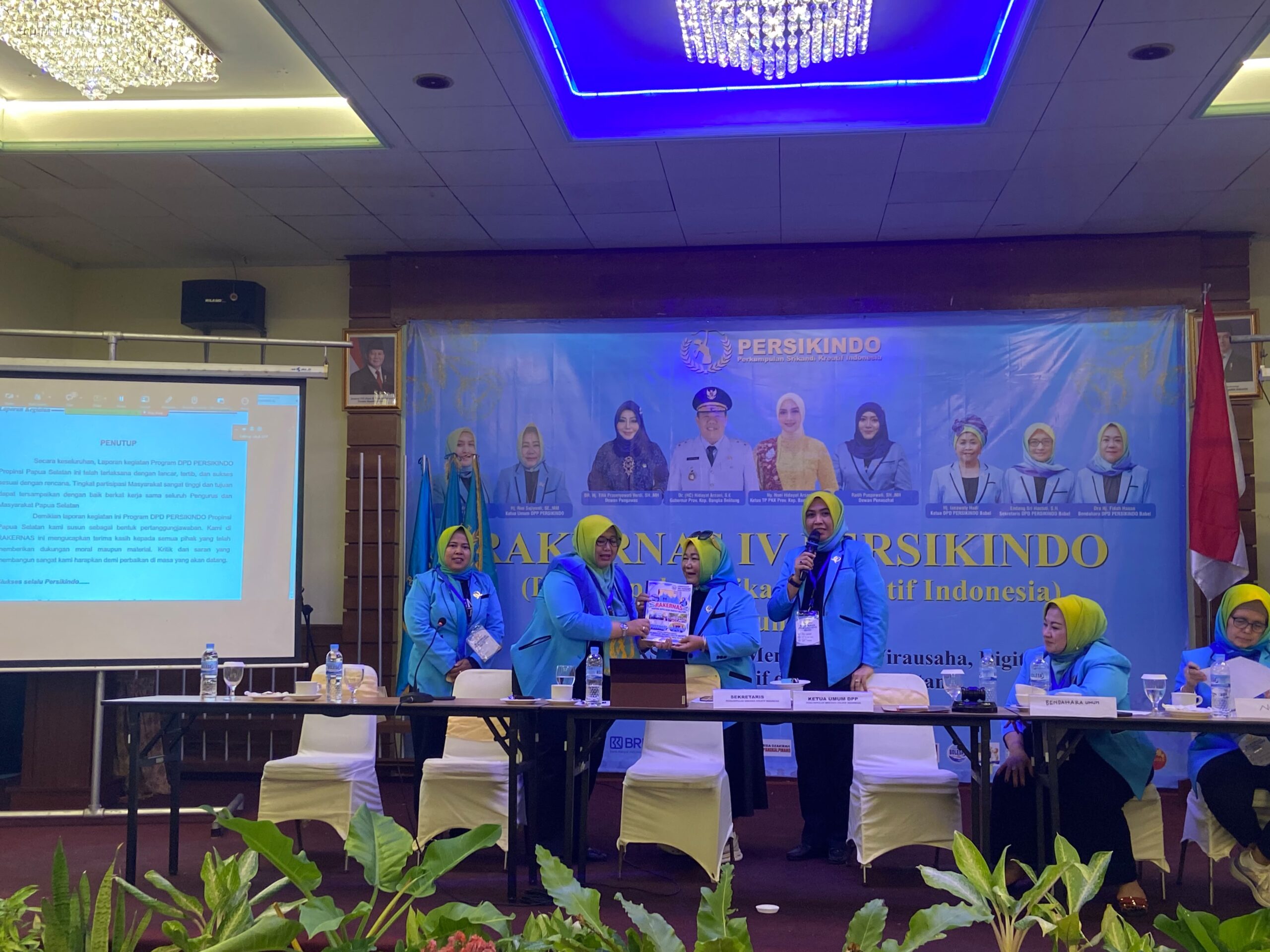 Rakernas IV Persikindo di Sungailiat