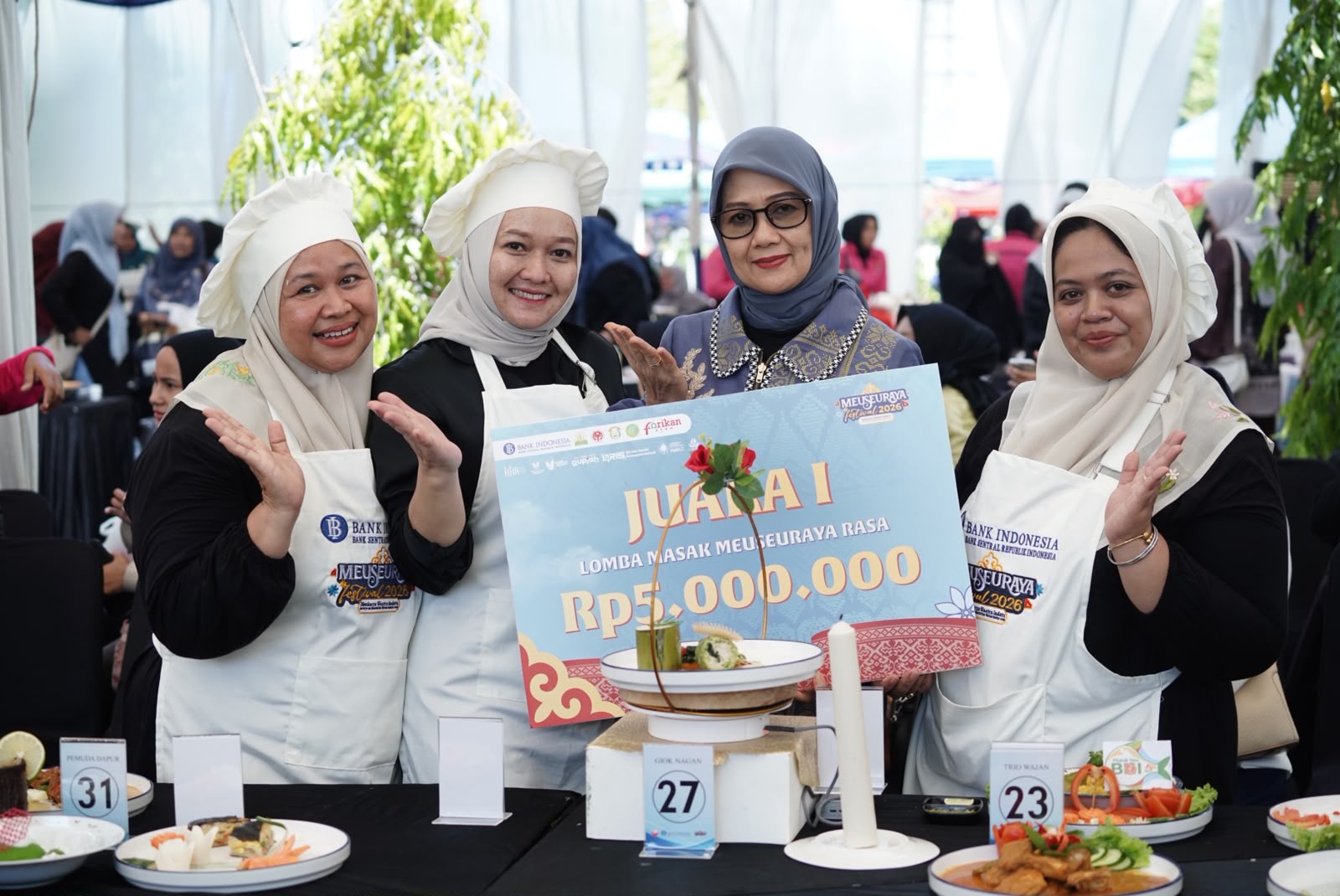 Forikan Aceh Tamiang juara Lomba Masak Meuseuraya Rasa