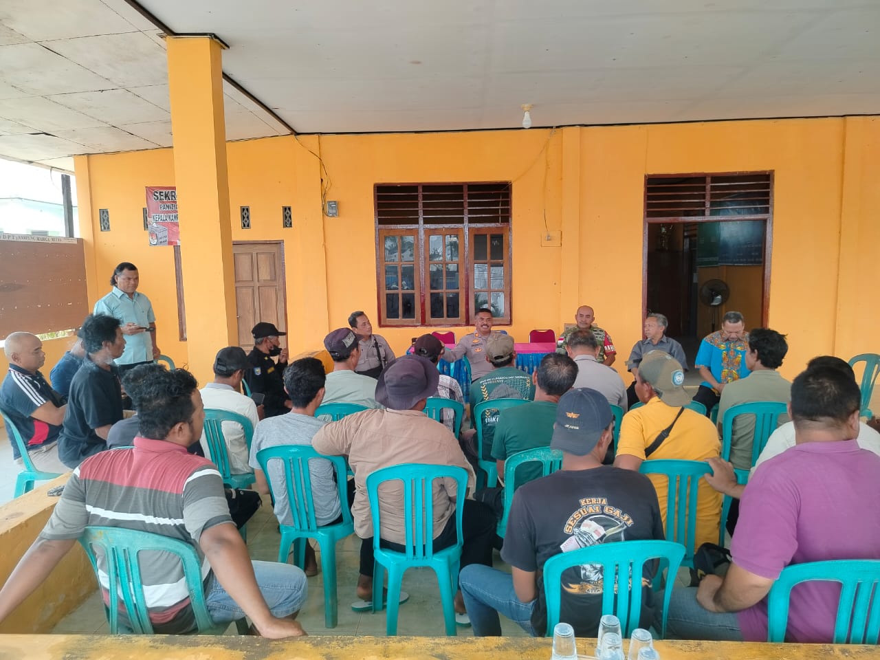 Silaturahmi Kapolsek Merauke Kota di Margamulya