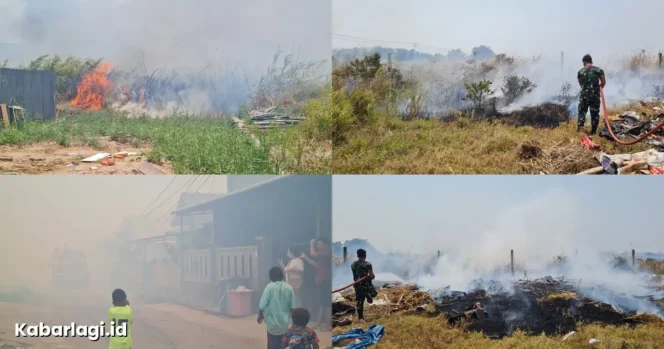 
					Lanud J.A. Dimara Bantu Padamkan Kebakaran Lahan di Merauke